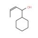 1-Cyclohexyl-2-buten-1-ol (CAS 18736-82-8) - chemical structure image