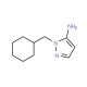 1-(cyclohexylmethyl)-1H-pyrazol-5-amine (CAS 3524-26-3) - chemical structure image