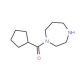1-(cyclopentylcarbonyl)-1,4-diazepane - chemical structure image