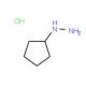 1-Cyclopentylhydrazine hydrochloride (CAS 24214-72-0) - chemical structure image