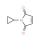 1-cyclopropyl-1H-pyrrole-2,5-dione (CAS 28001-33-4) - chemical structure image