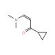 1-Cyclopropyl-3-(dimethylamino)-2-propen-1-one (CAS 21666-68-2) - chemical structure image