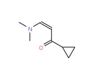 1-Cyclopropyl-3-dimethylamino-propenone - chemical structure image