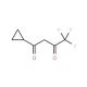 1-Cyclopropyl-4,4,4-trifluoro-1,3-butanedione (CAS 30923-69-4) - chemical structure image