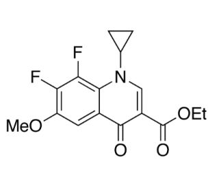 1-Cyclopropyl-7-8-difluoro-6-methoxy-4-oxo-1,4-dihydroquinoline-3-carboxylic Acid Ethyl Ester (CAS 1329836-33-0) - chemical s