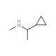 (1-cyclopropylethyl)methylamine - chemical structure image