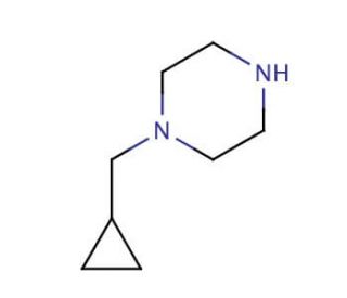 1-(Cyclopropylmethyl)piperazine (CAS 57184-25-5) - chemical structure image