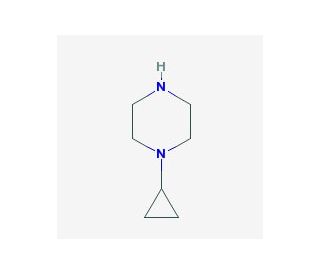 1-cyclopropylpiperazine (CAS 20327-23-5) - chemical structure image