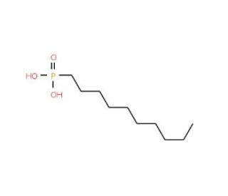 1-Decylphosphonic acid (CAS 6874-60-8) - chemical structure image
