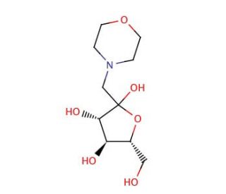 1-Deoxy-1-morpholino-D-fructose (CAS 6291-16-3) - chemical structure image