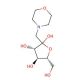 1-Deoxy-1-morpholino-D-fructose 的分子结构, CAS编号: 6291-16-3 1-Deoxy-1-morpholino-D-fructose (CAS 6291-16-3) - chemical structure image