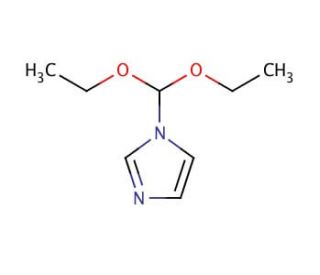 1-(Diethoxymethyl)imidazole (CAS 61278-81-7) - chemical structure image