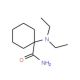 1-(Diethylamino)cyclohexanecarboxamide - chemical structure image