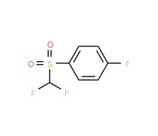 1-(difluoromethane)sulfonyl-4-fluorobenzene - chemical structure image