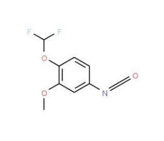 1-(difluoromethoxy)-4-isocyanato-2-methoxybenzene - chemical structure image
