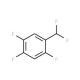 1-(Difluoromethyl)-2,4,5-trifluorobenzene (CAS 886510-29-8) - chemical structure image