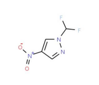 1-Difluoromethyl-4-nitro-1H-pyrazole - chemical structure image
