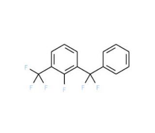 1-(Difluorophenylmethyl)-2-fluoro-3-(trifluoromethyl)benzene - chemical structure image