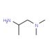 1-(Dimethylamino)isopropylamine (CAS 108-15-6) - chemical structure image