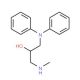 1-Diphenylamino-3-methylamino-propan-2-ol (CAS 801228-38-6) - chemical structure image