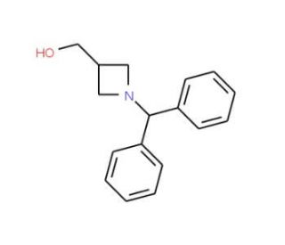 1-(Diphenylmethyl)-3-(hydroxymethyl)azetidine (CAS 72351-36-1) - chemical structure image