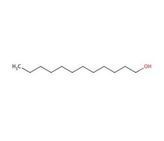 1-Dodecanol (CAS 112-53-8) - chemical structure image