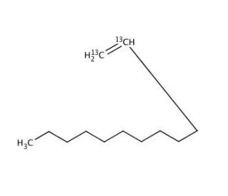1-Dodecene-1,2-13C2 (CAS 198332-88-6) - chemical structure image