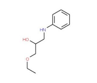 1-Ethoxy-3-phenylamino-propan-2-ol - chemical structure image