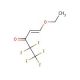 1-Ethoxy-4,4,5,5,5-pentafluoro-pent-1-en-3-one - chemical structure image