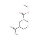 1-(ethoxycarbonyl)piperidine-3-carboxylic acid - chemical structure image