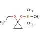 (1-Ethoxycyclopropoxy)trimethylsilane (CAS 27374-25-0) - chemical structure image