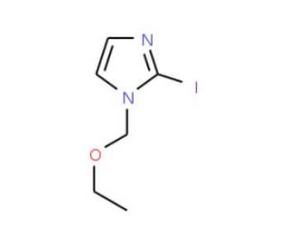 1-(Ethoxymethyl)-2-iodo-1H-imidazole (CAS 146697-87-2) - chemical structure image