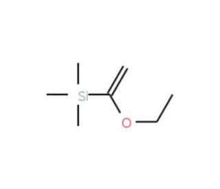 (1-Ethoxyvinyl)trimethylsilane (CAS 81177-92-6) - chemical structure image