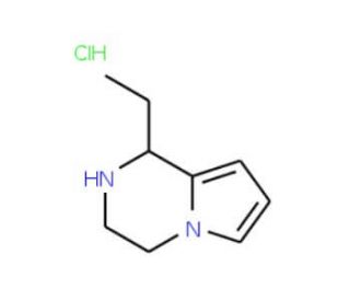 1-Ethyl-1,2,3,4-tetrahydro-pyrrolo[1,2-a]pyrazinehydrochloride - chemical structure image