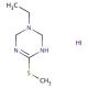 1-Ethyl-1,2,3,6-tetrahydro-4-(methylthio)-1,3,5-triazine Hydroiodide - chemical structure image