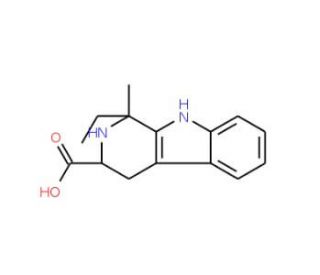 1-Ethyl-1-methyl-2,3,4,9-tetrahydro-1H-beta-carboline-3-carboxylic acid - chemical structure image