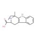 1-Ethyl-1-methyl-2,3,4,9-tetrahydro-1H-beta-carboline-3-carboxylic acid - chemical structure image