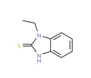 1-Ethyl-1H-benzoimidazole-2-thiol (CAS 39573-31-4) - chemical structure image