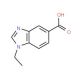 1-Ethyl-1H-benzoimidazole-5-carboxylic acid - chemical structure image