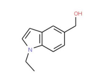 (1-Ethyl-1H-indol-5-yl)methanol - chemical structure image
