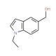 (1-Ethyl-1H-indol-5-yl)methanol - chemical structure image