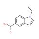 1-ethyl-1H-indole-5-carboxylic acid - chemical structure image
