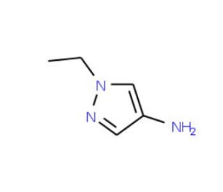 1-Ethyl-1H-pyrazol-4-ylamine (CAS 876343-24-7) - chemical structure image