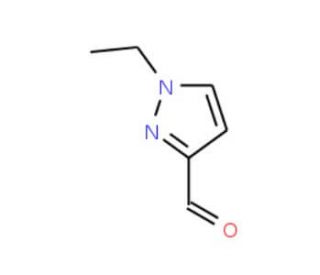 1-Ethyl-1H-pyrazole-3-carbaldehyde (CAS 942319-16-6) - chemical structure image