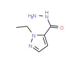1-Ethyl-1H-pyrazole-5-carbohydrazide (CAS 1001755-76-5) - chemical structure image