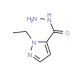 1-Ethyl-1H-pyrazole-5-carbohydrazide (CAS 1001755-76-5) - chemical structure image