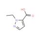 1-ethyl-1H-pyrazole-5-carboxylic acid (CAS 400755-43-3) - chemical structure image