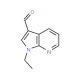 1-Ethyl-1H-pyrrolo[2,3-b]pyridine-3-carbaldehyde - chemical structure image