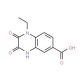 1-ethyl-2,3-dioxo-1,2,3,4-tetrahydroquinoxaline-6-carboxylic acid - chemical structure image