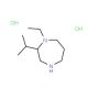 1-Ethyl-2-isopropyl-1,4-diazepane dihydrochloride - chemical structure image